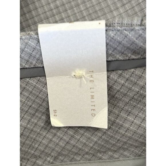 NWT The Limited The Perfect Travel Suit Drew Fit Heather Gray Wool Blend Size 2 - Picture 6 of 8